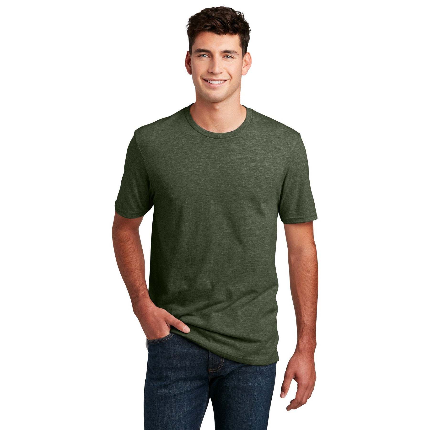 District-District® Perfect Blend® CVC Tee. DM108 1/2-MedTech-21