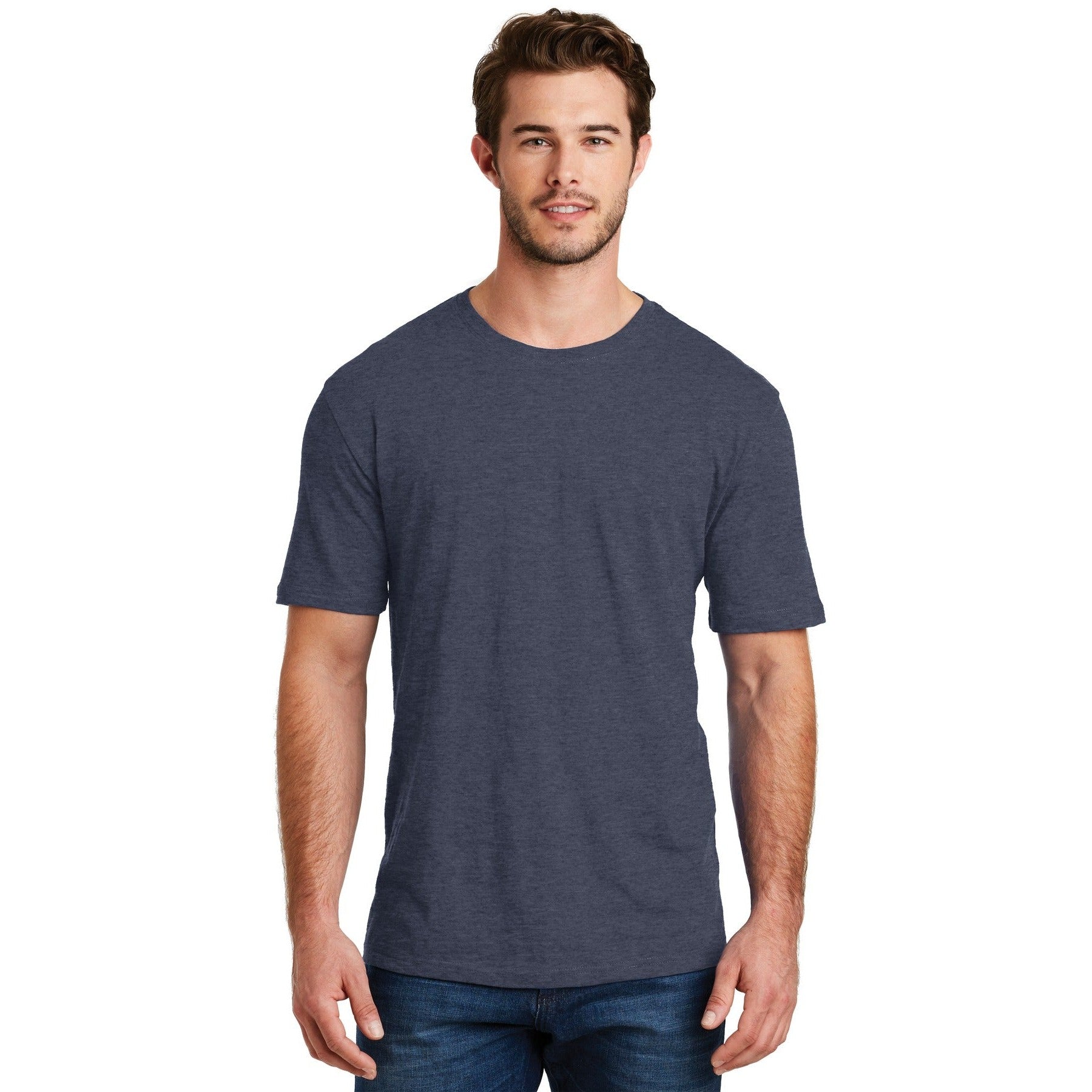 District-District® Perfect Blend® CVC Tee. DM108 1/2-MedTech-23