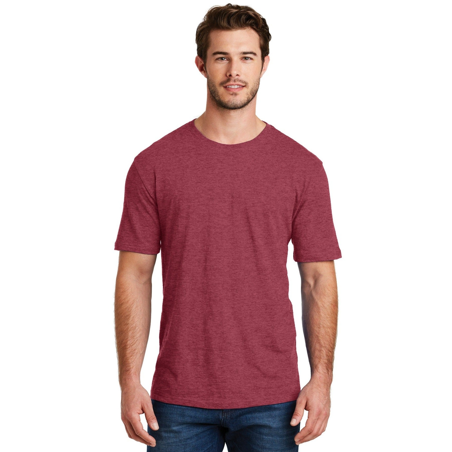 District-District® Perfect Blend® CVC Tee. DM108 1/2-MedTech-25