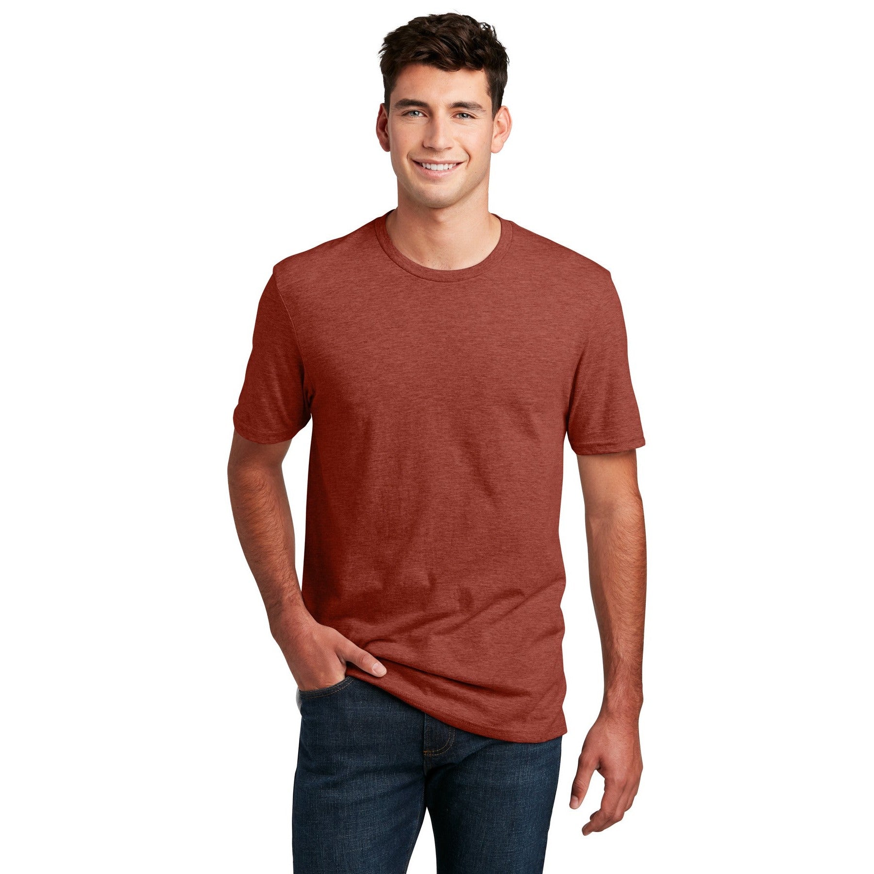 District-District® Perfect Blend® CVC Tee. DM108 1/2-MedTech-27