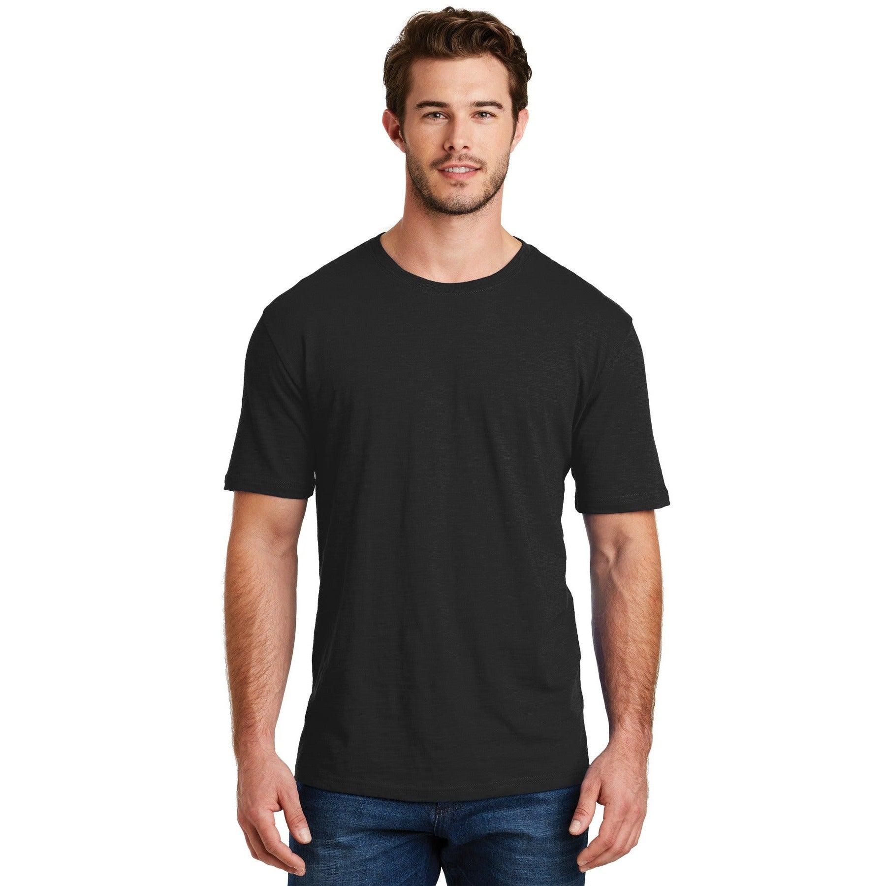 District-District® Perfect Blend® CVC Tee. DM108 1/2-MedTech-3