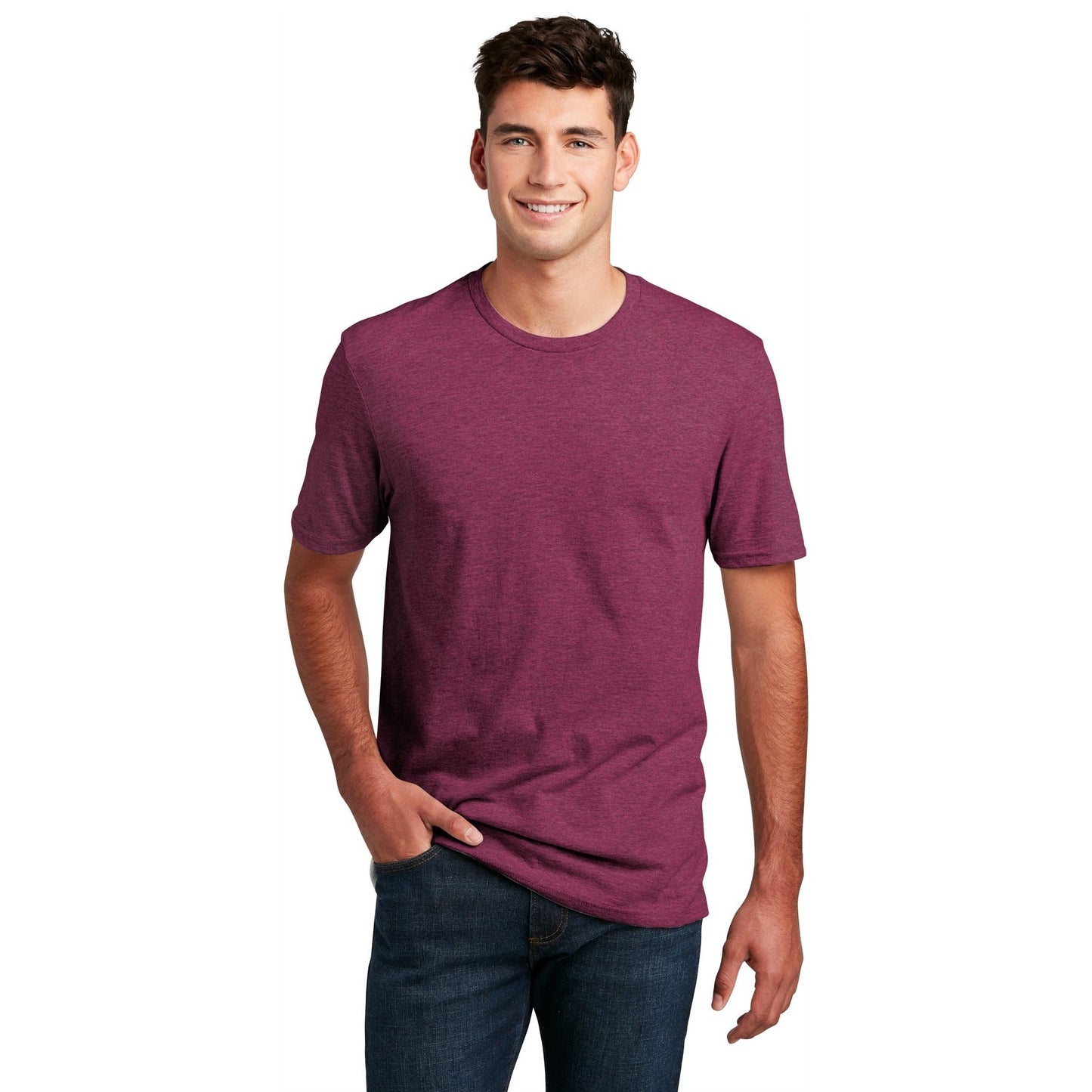 District-District® Perfect Blend® CVC Tee. DM108 1/2-MedTech-30