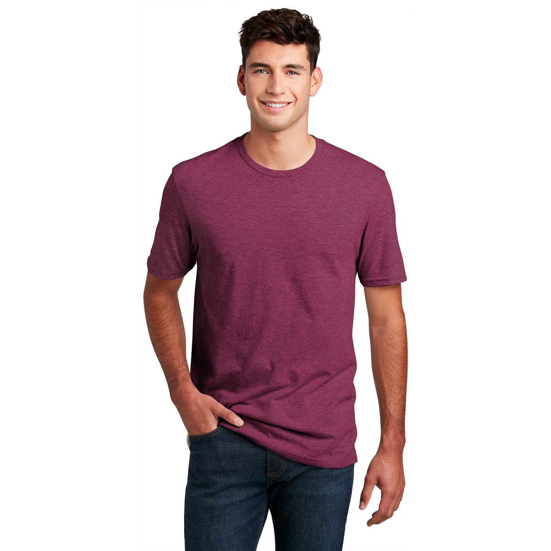 District-District® Perfect Blend® CVC Tee. DM108 1/2-MedTech-30