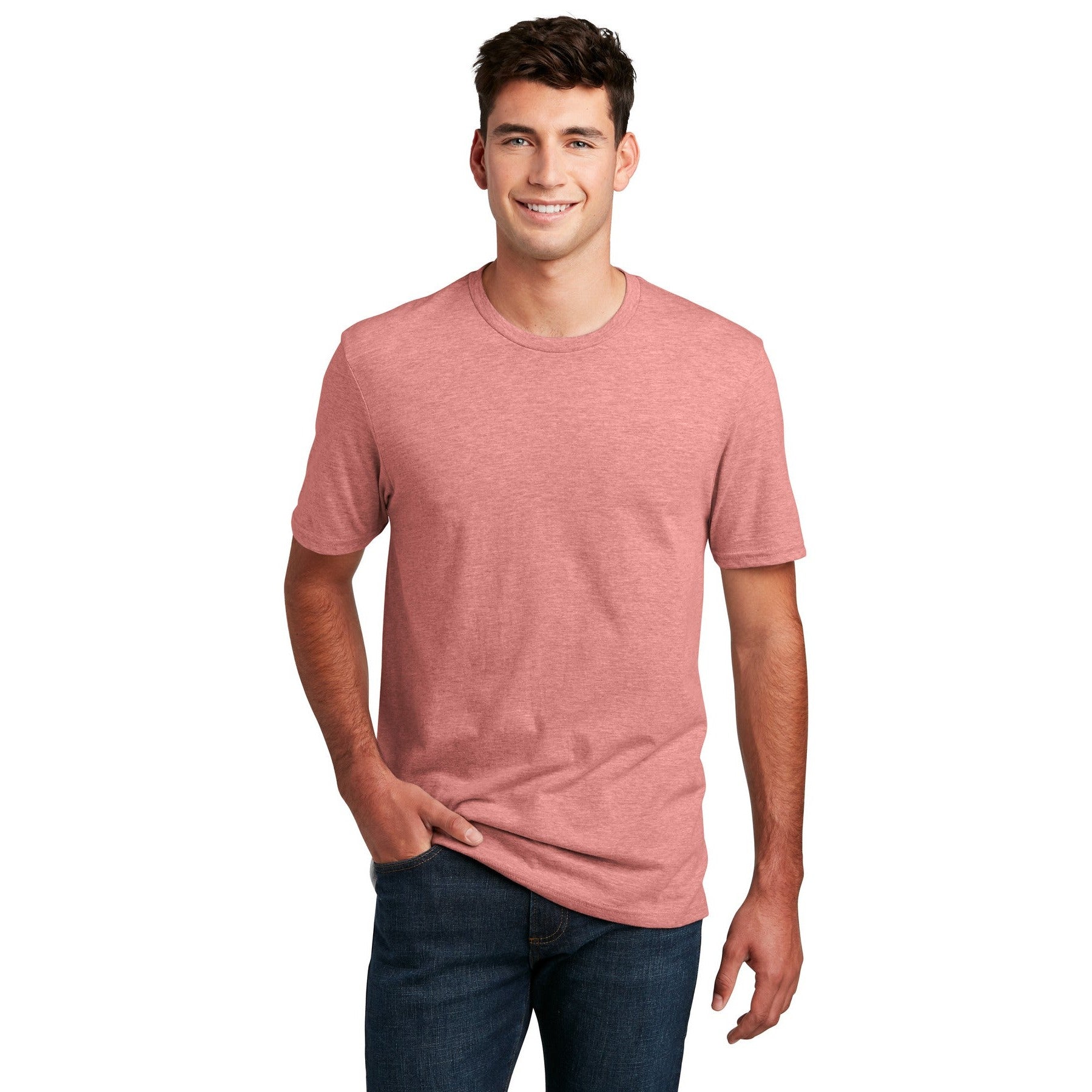 District-District® Perfect Blend® CVC Tee. DM108 1/2-MedTech-4