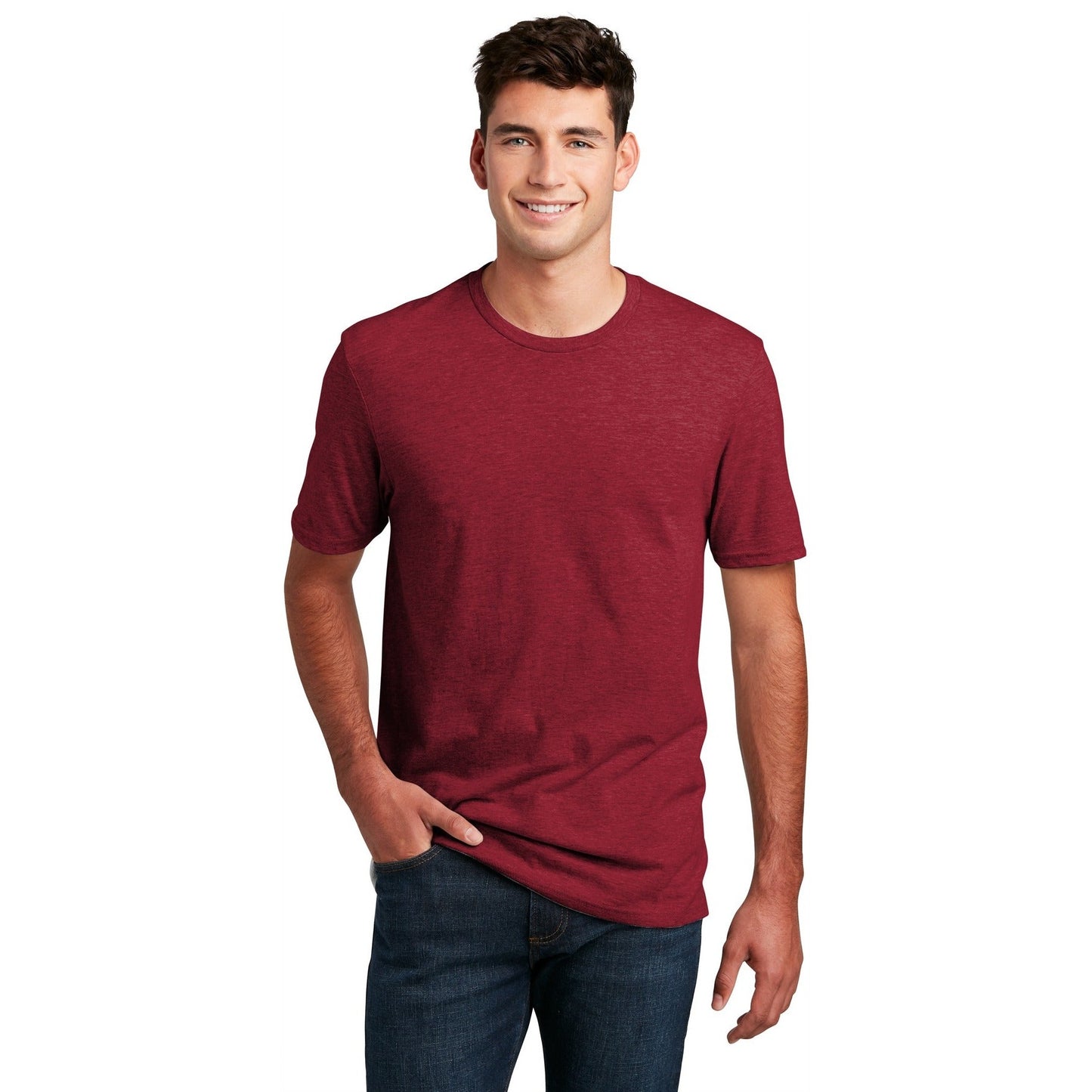 District-District® Perfect Blend® CVC Tee. DM108 2/2-MedTech-1