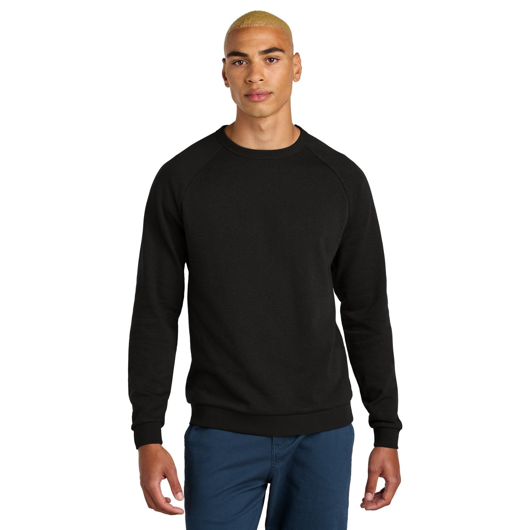 District-District® Perfect Tri® Fleece Crewneck Sweatshirt DT1304-MedTech-1