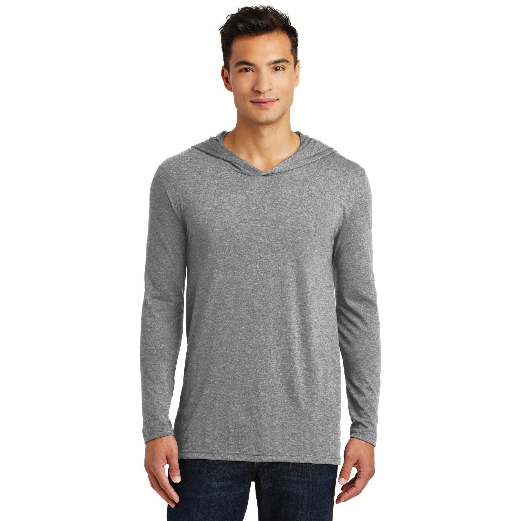 District-District® Perfect Tri® Long Sleeve Hoodie. DM139-MedTech-5