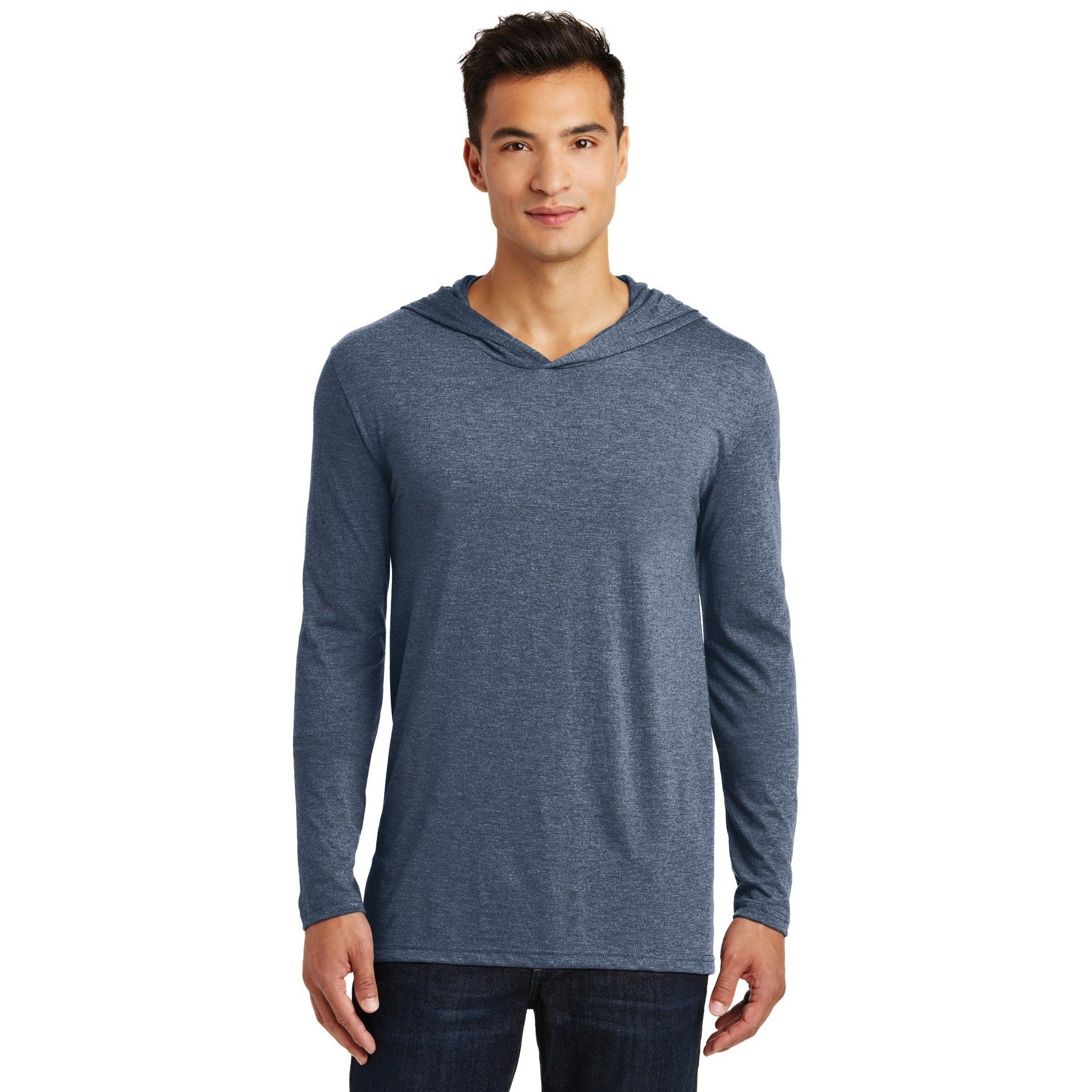 District-District® Perfect Tri® Long Sleeve Hoodie. DM139-MedTech-8