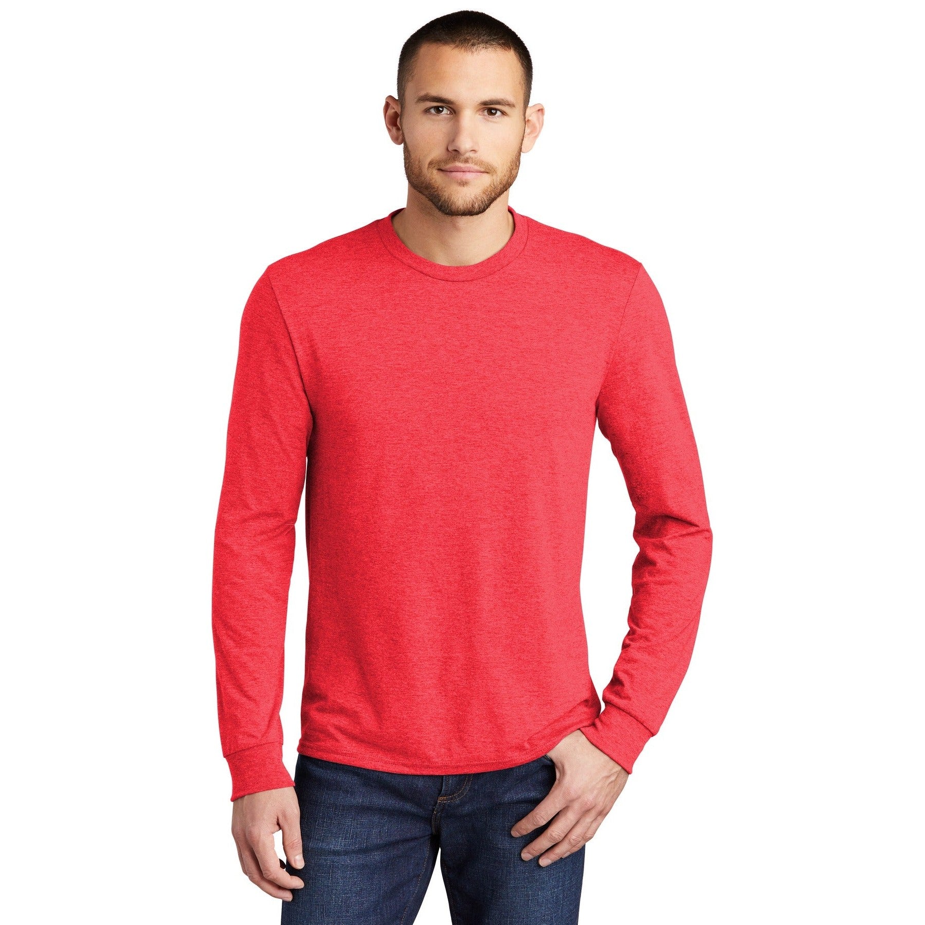 District-District® Perfect Tri® Long Sleeve Tee . DM132-MedTech-10