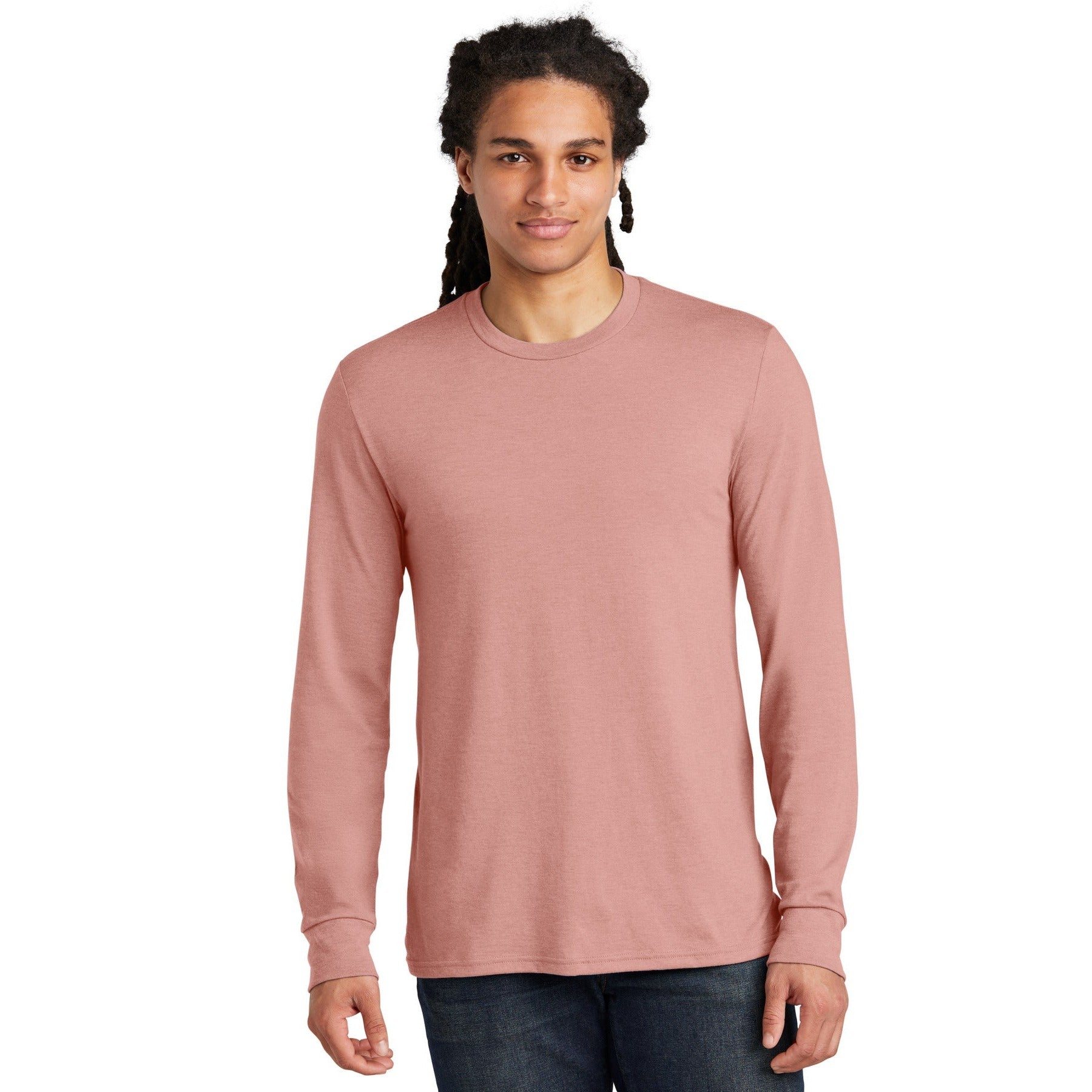 District-District® Perfect Tri® Long Sleeve Tee . DM132-MedTech-3