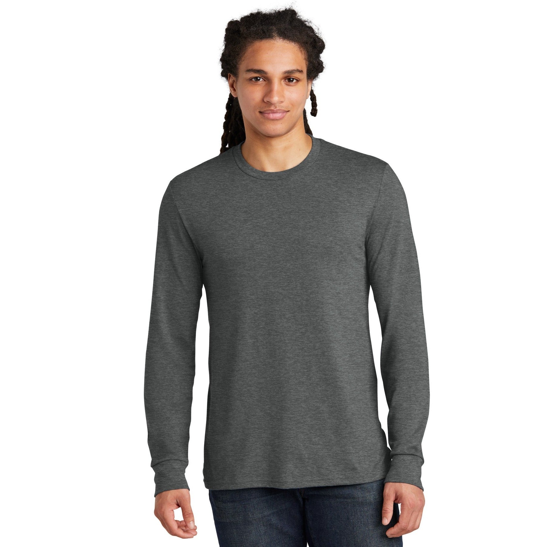 District-District® Perfect Tri® Long Sleeve Tee . DM132-MedTech-6