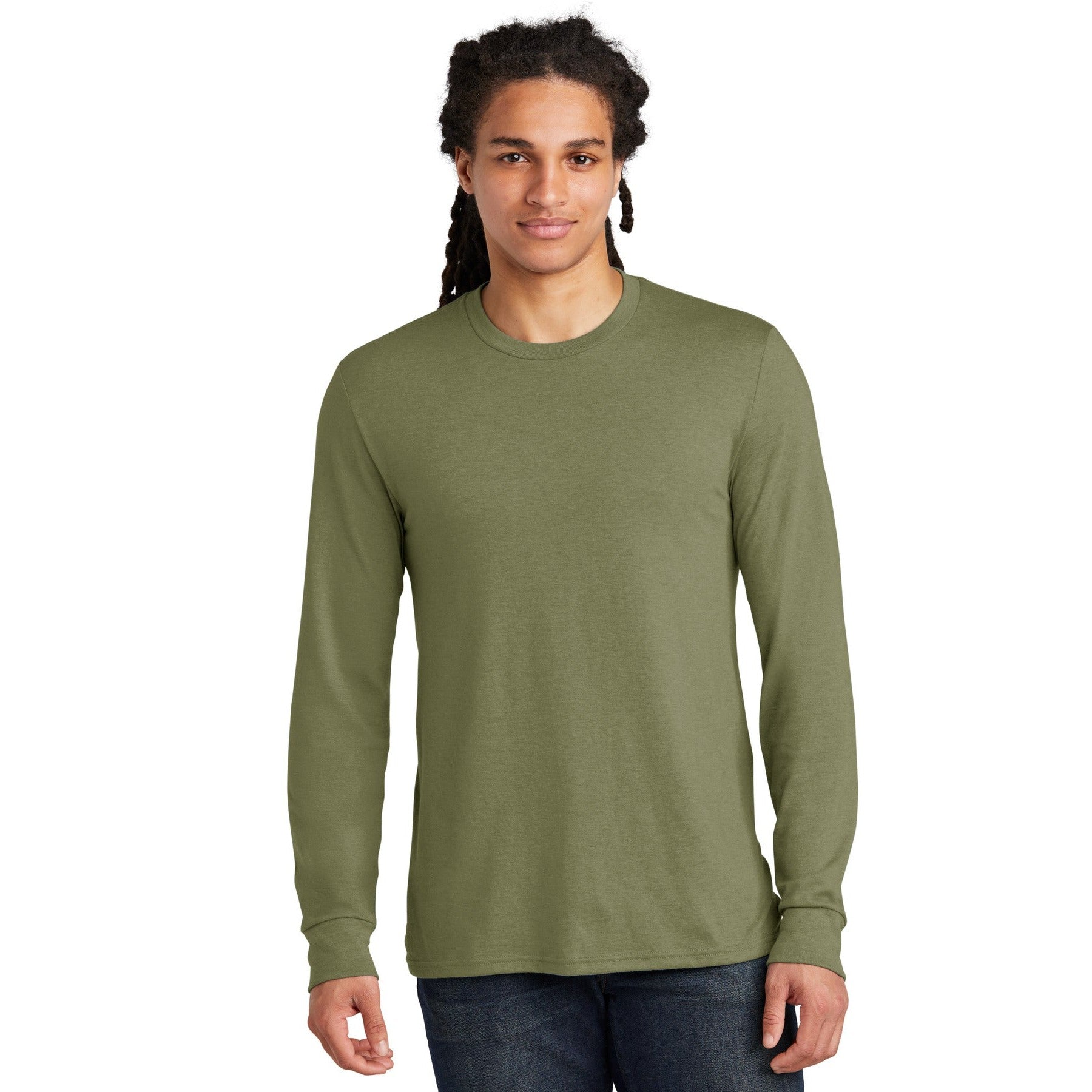 District-District® Perfect Tri® Long Sleeve Tee . DM132-MedTech-7