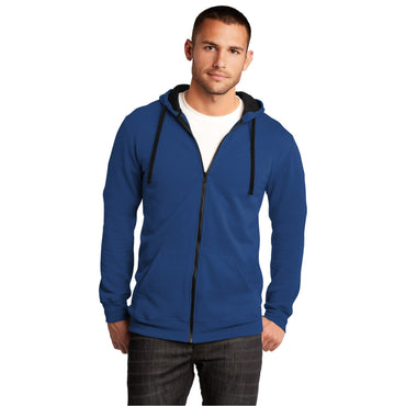 District-District® The Concert Fleece® Full-Zip Hoodie. DT800-MedTech-2