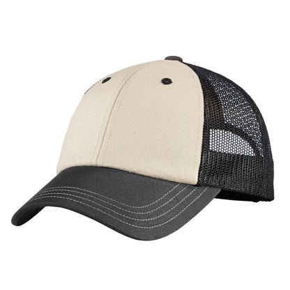 District-District® Tri-Tone Mesh Back Cap DT616-MedTech-3