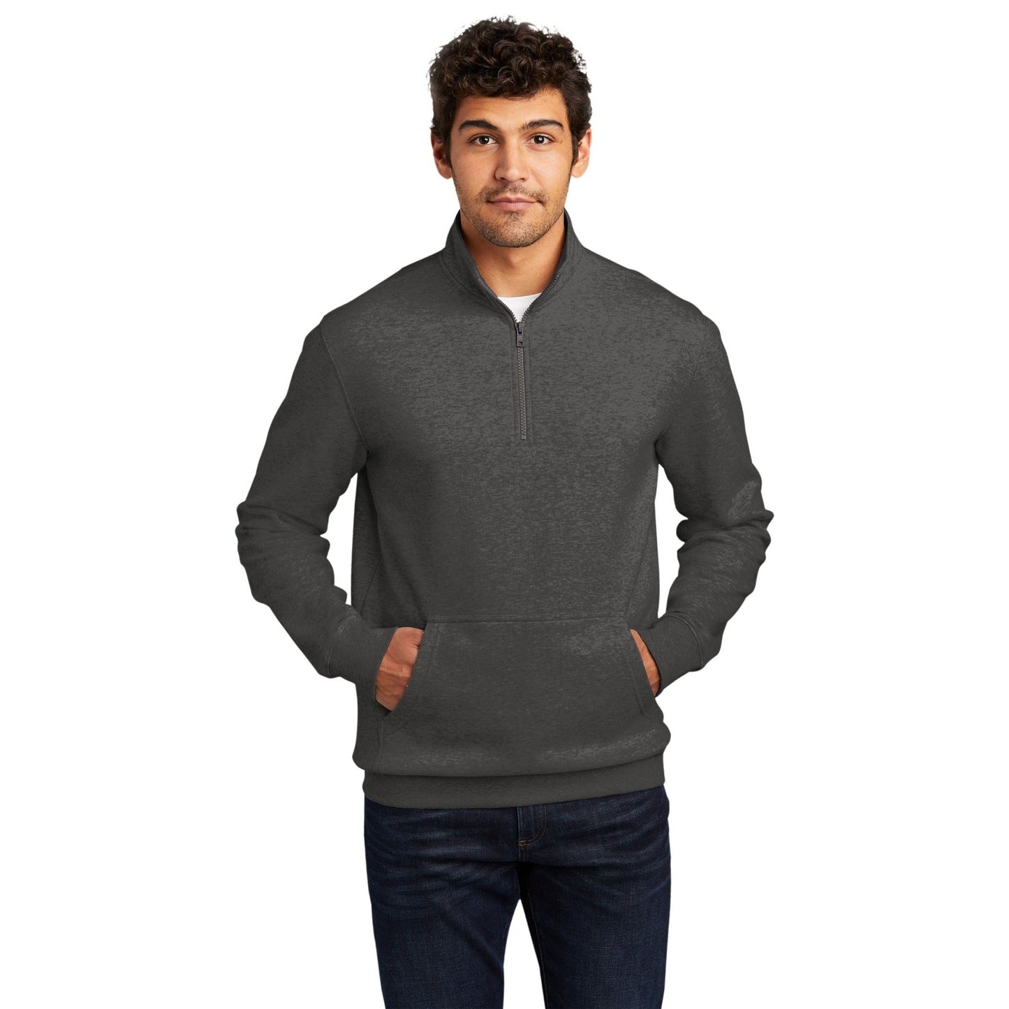 District-District® V.I.T.™Fleece 1/4-Zip DT6106-MedTech-4