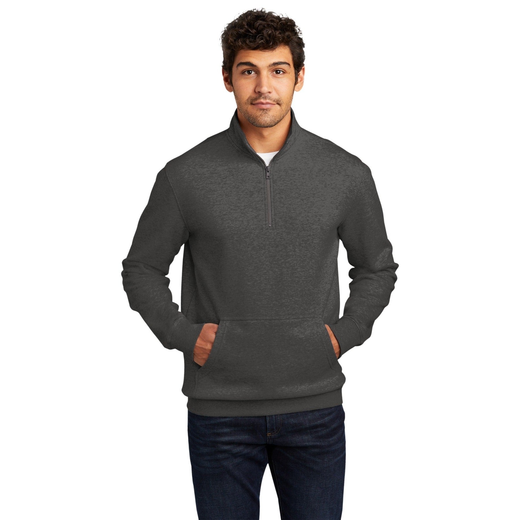 District-District® V.I.T.™Fleece 1/4-Zip DT6106-MedTech-4