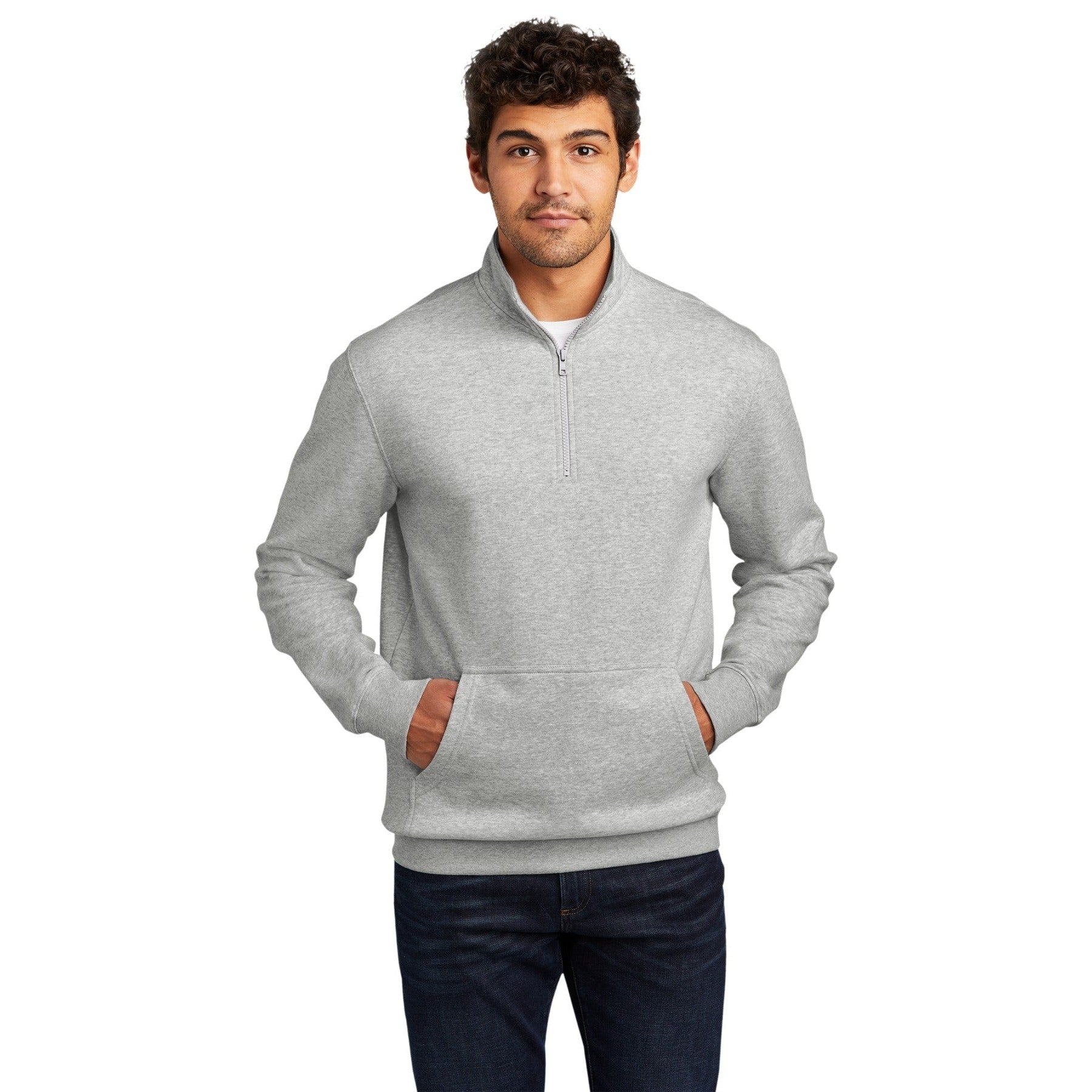 District-District® V.I.T.™Fleece 1/4-Zip DT6106-MedTech-5