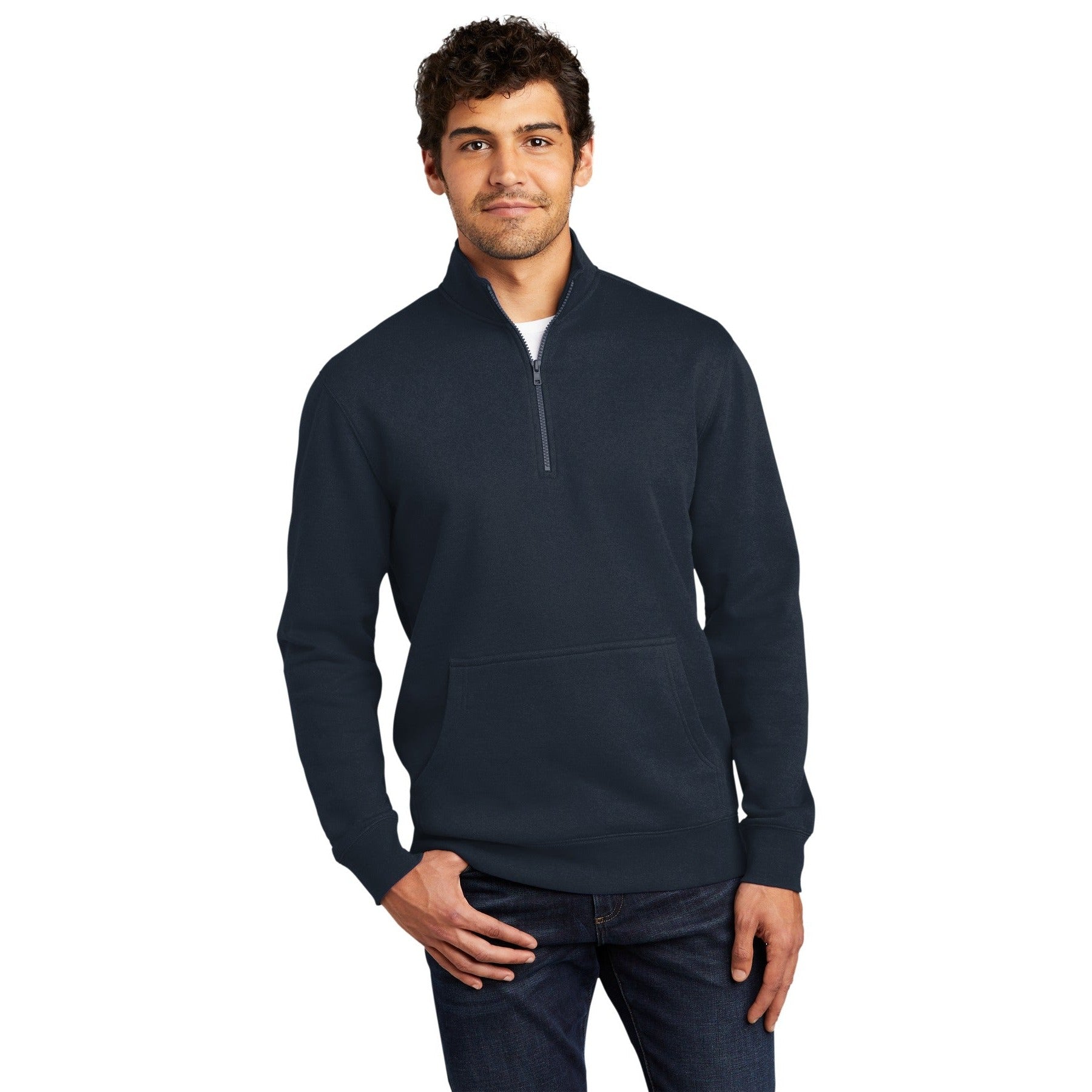 District-District® V.I.T.™Fleece 1/4-Zip DT6106-MedTech-6