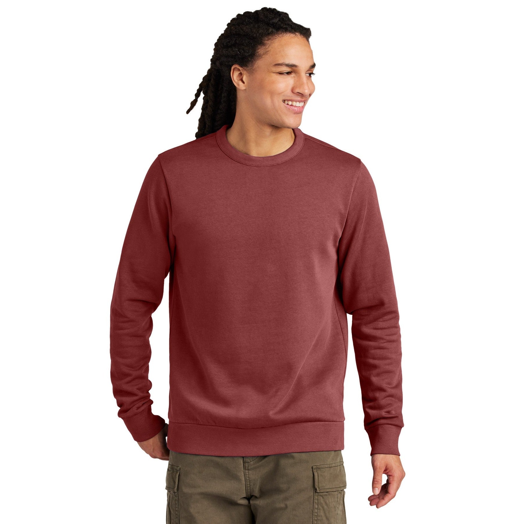 District-District Wash™ Fleece Crew DT2204-MedTech-4