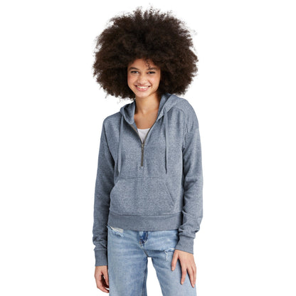 District-District® Women's Perfect Tri® Fleece 1/2-Zip Pullover DT1311-MedTech-5