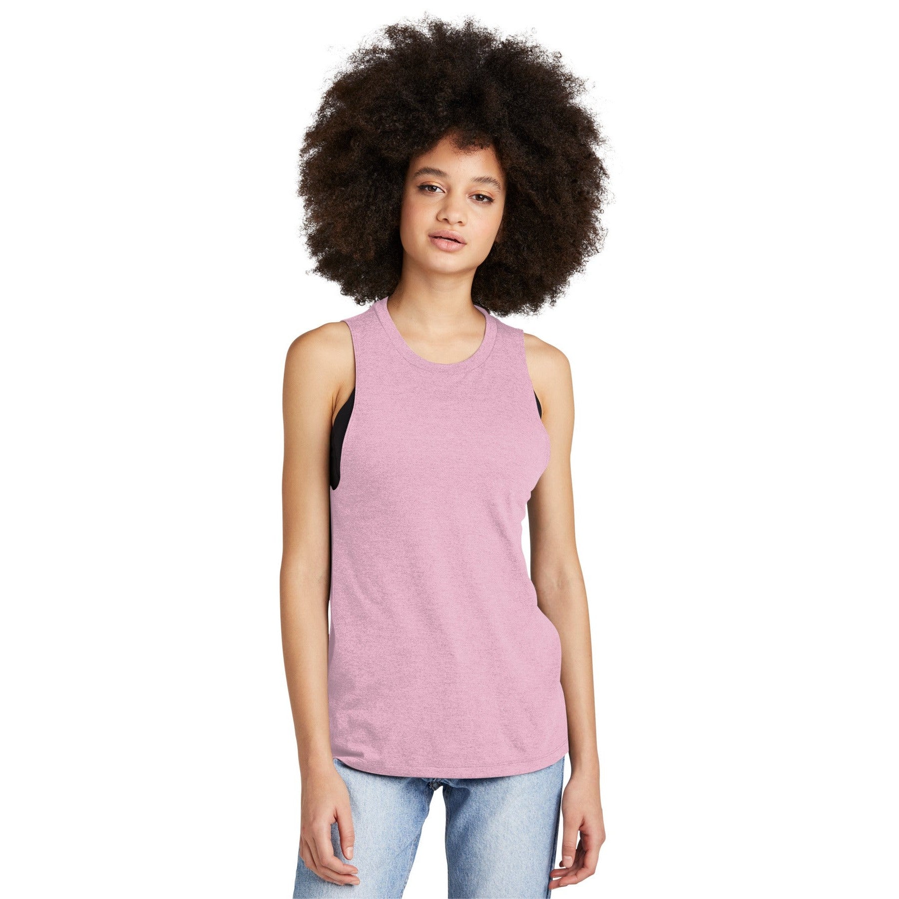 District-District® Women's Perfect Tri® Muscle Tank DT153-MedTech-7
