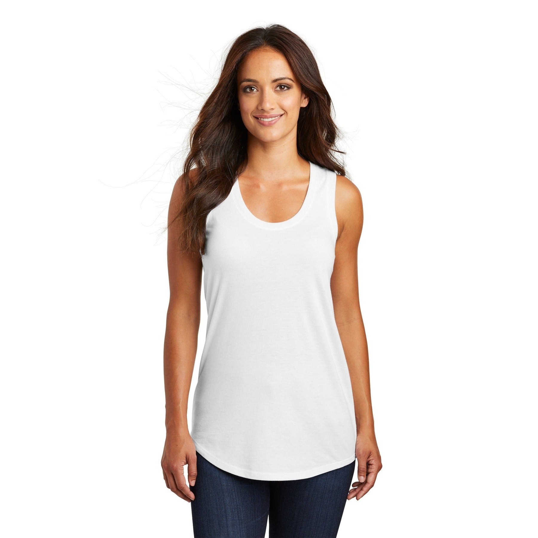 District-District ® Women's Perfect Tri® Racerback Tank. DM138L-MedTech-14
