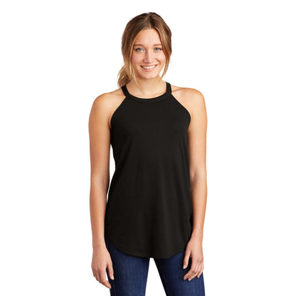 District-District ® Women's Perfect Tri ® Rocker Tank. DT137L-MedTech-1