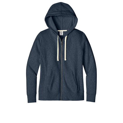 District-District® Women's Re-Fleece™Full-Zip Hoodie DT8103-MedTech-4