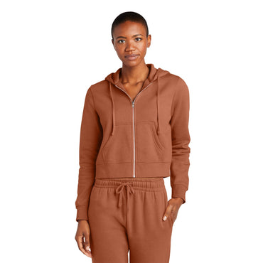 District-District® Women's V.I.T.™ Fleece Full-Zip Hoodie DT6103-MedTech-2