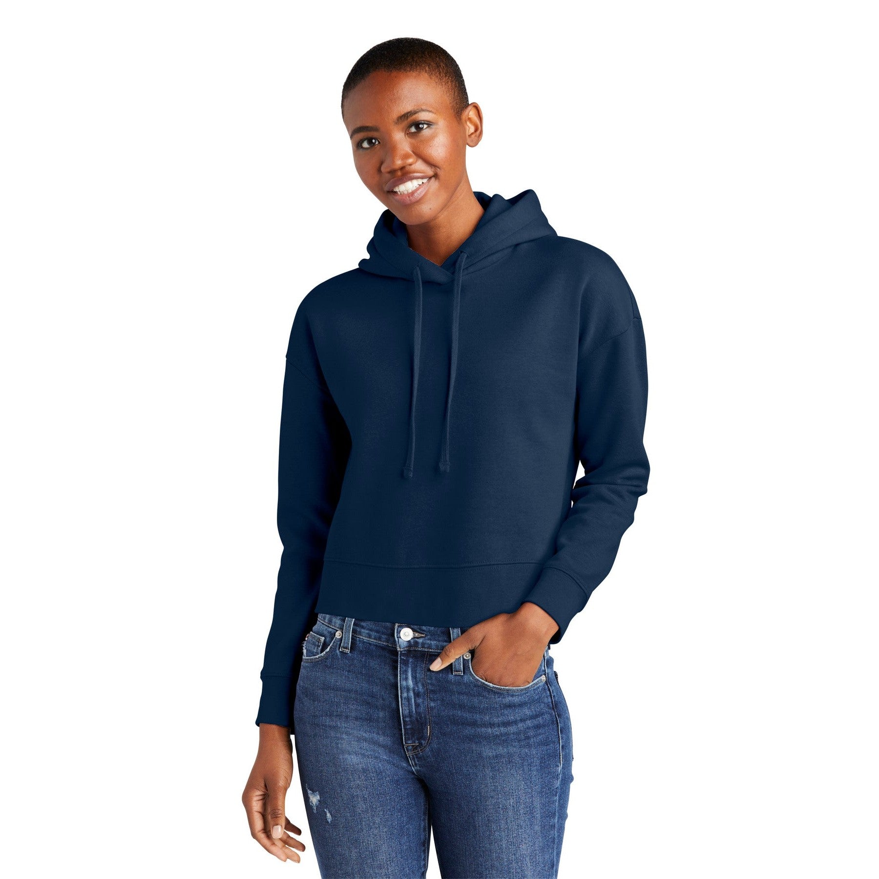 District-District® Women's V.I.T.™ Fleece Hoodie DT6101-MedTech-9