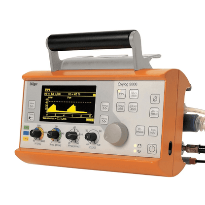 Drager-Drager Oxylog® 3000 Transport Ventilator, Recertified-MedTech-2