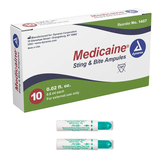 Dynarex-Dynarex® Medicaine Insect Bite Ampule , 0.6cc BX/10-MedTech-1