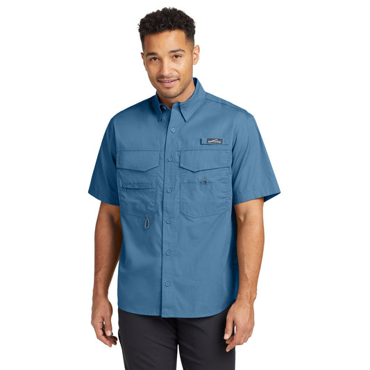 Eddie Bauer-Eddie Bauer® - Short Sleeve Fishing Shirt. EB608-MedTech-1