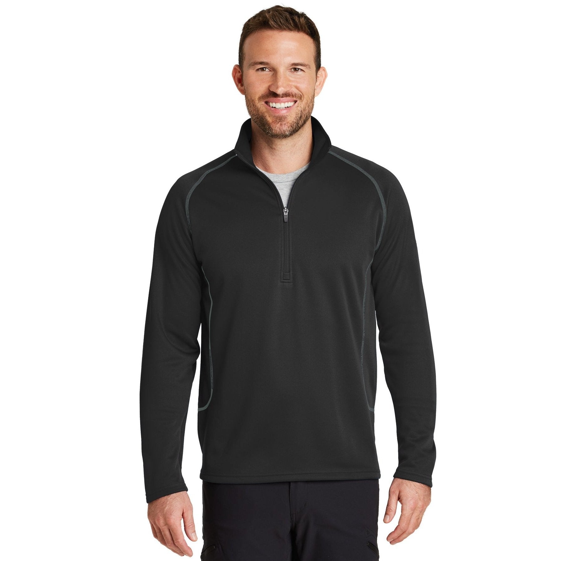 Eddie Bauer-Eddie Bauer® Smooth Fleece 1/2-Zip. EB236-MedTech-1