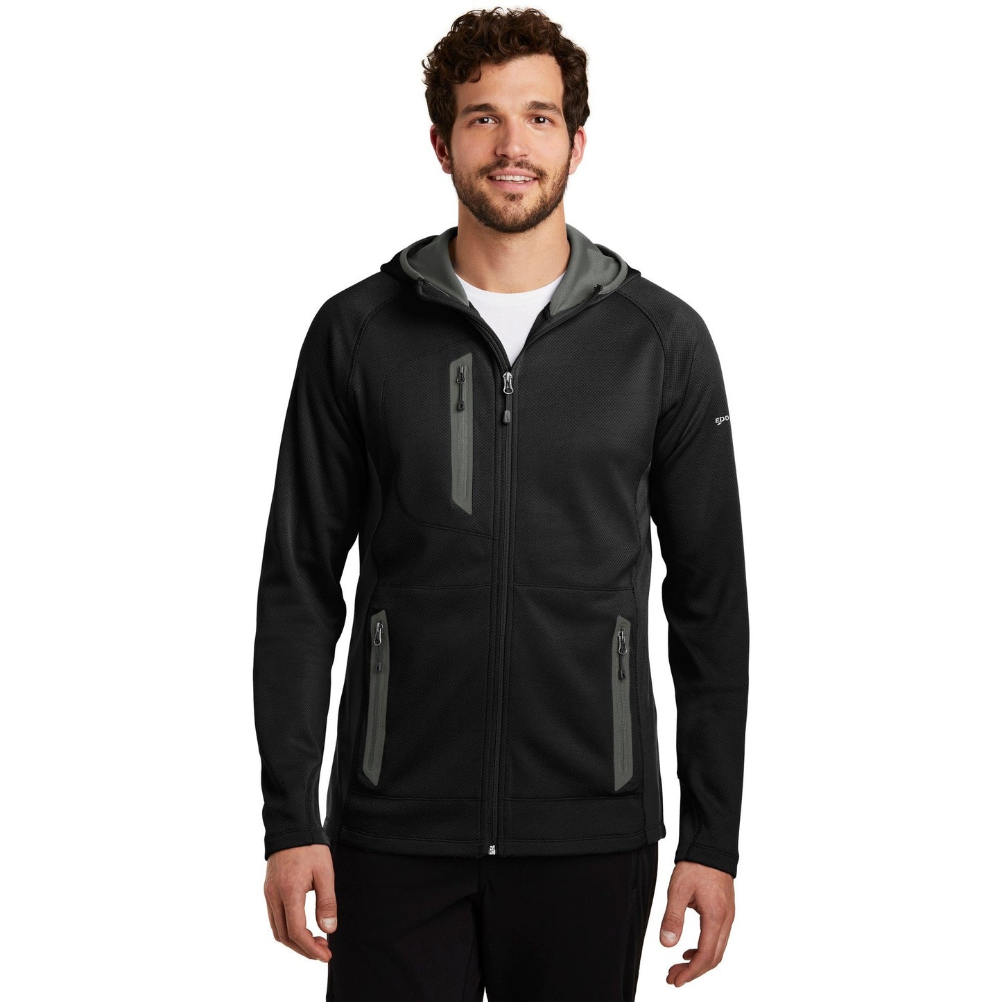 Eddie Bauer-Eddie Bauer ® Sport Hooded Full-Zip Fleece Jacket. EB244-MedTech-1