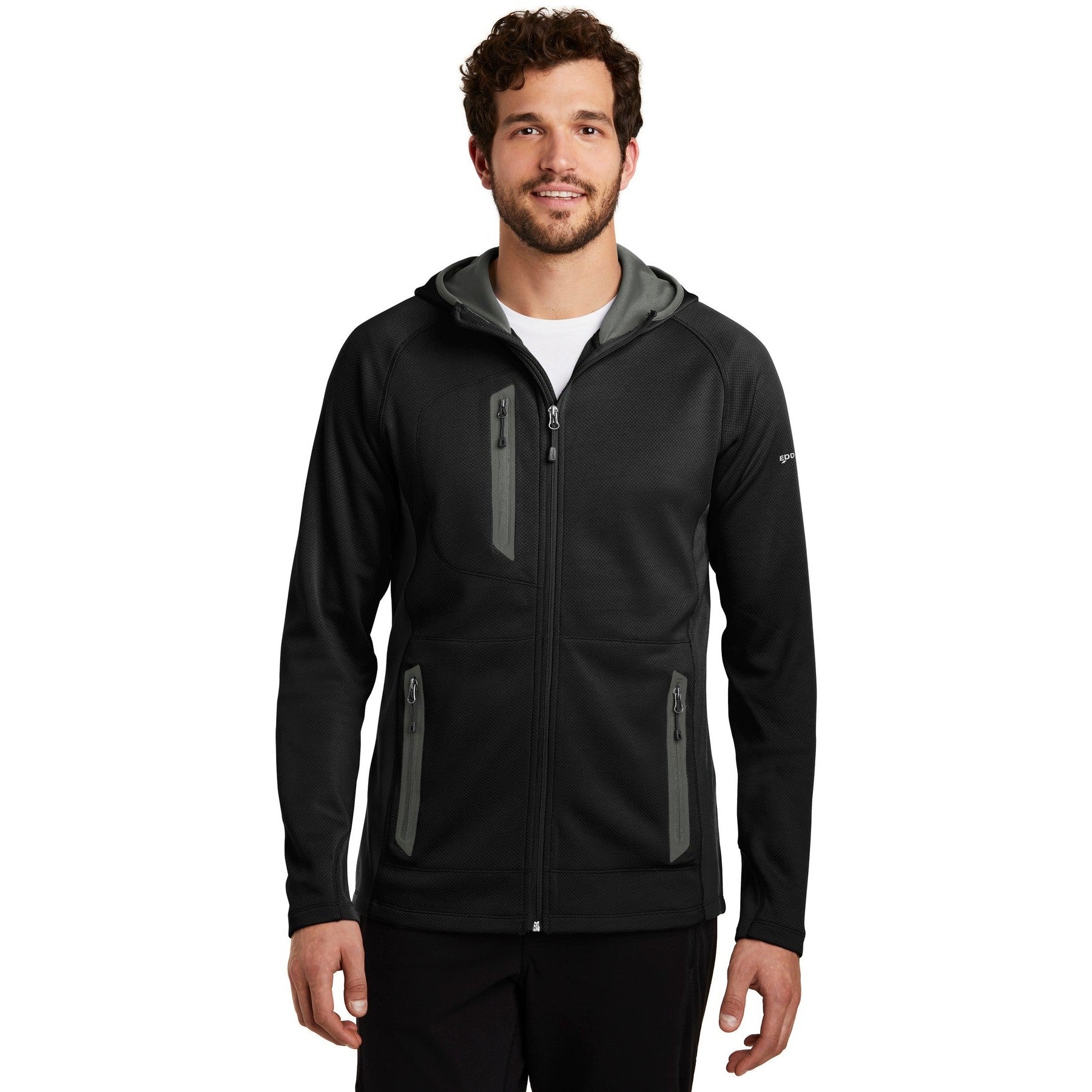 Eddie Bauer-Eddie Bauer ® Sport Hooded Full-Zip Fleece Jacket. EB244-MedTech-1