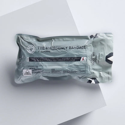 Safeguard Medical- Emergency Bandage Next Gen, Black - Military 6" case of 100-Medtech- 2