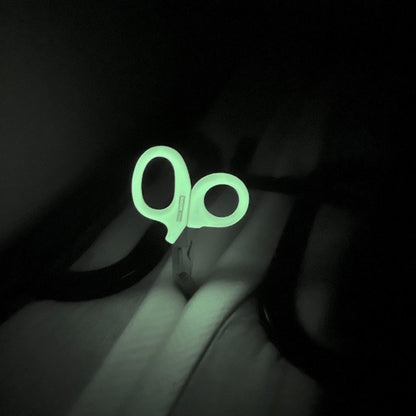  Rescue Essentials-Glow-In-The-Dark Handled Shears, 7.5" With Clip-MedTech-2