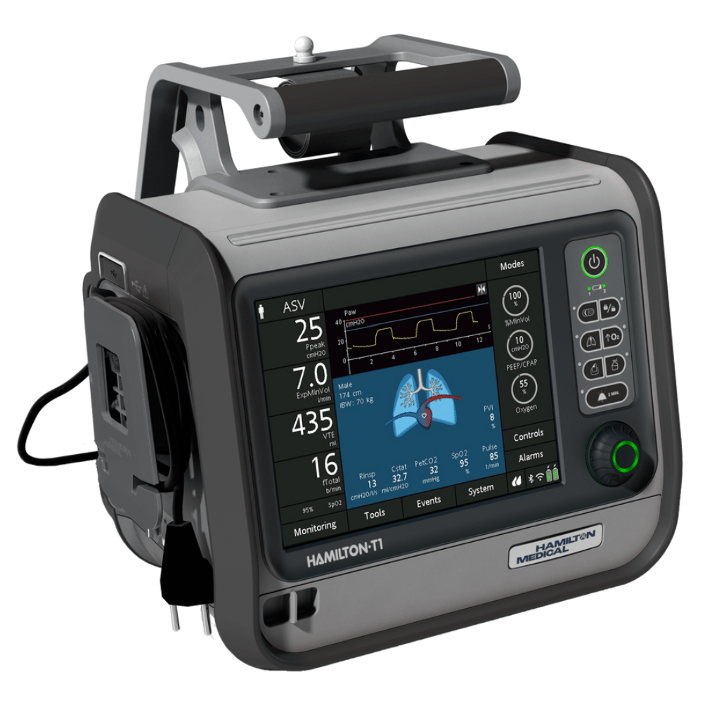 Hamilton-Hamilton® T1 Intelligent Transport Ventilator *NEW OPEN BOX-MedTech-1