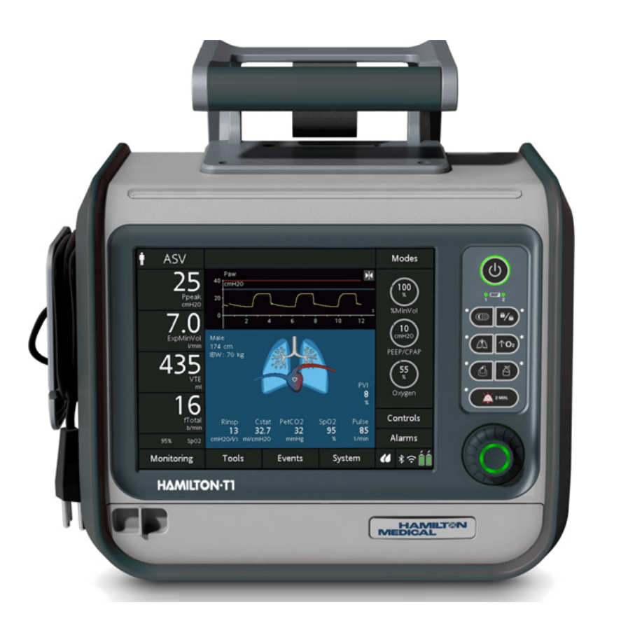 Hamilton-Hamilton® T1 Intelligent Transport Ventilator *NEW OPEN BOX-MedTech-2