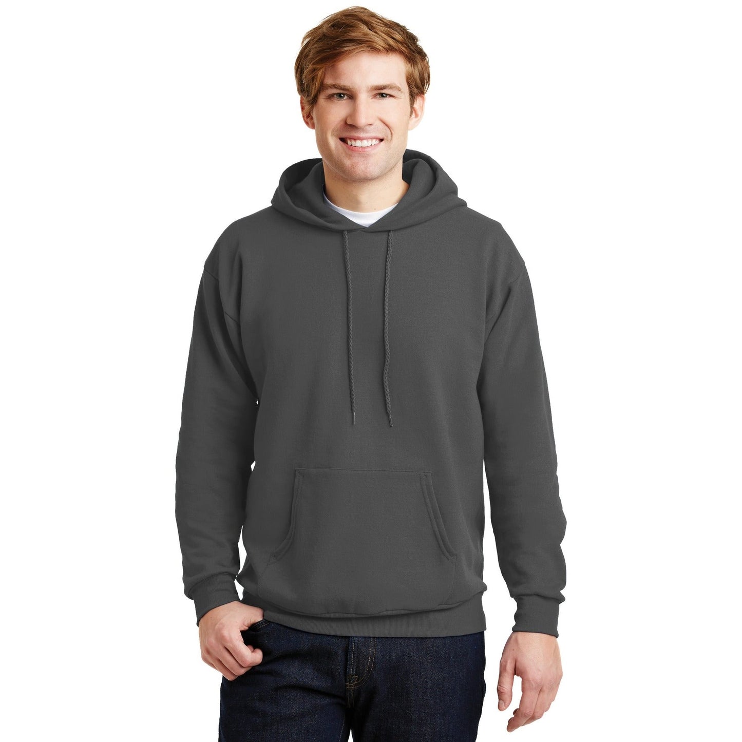 Hanes-Hanes® EcoSmart® - Pullover Hooded Sweatshirt. P170-MedTech-15
