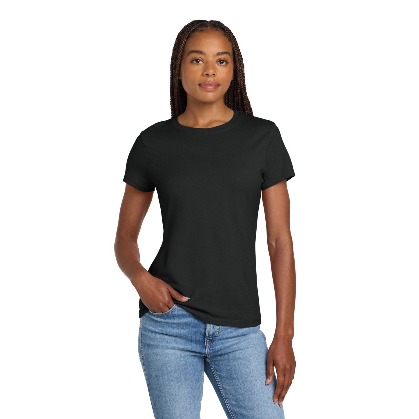 Hanes-Hanes® Women's Perfect-T Cotton T-Shirt. SL04-MedTech-1