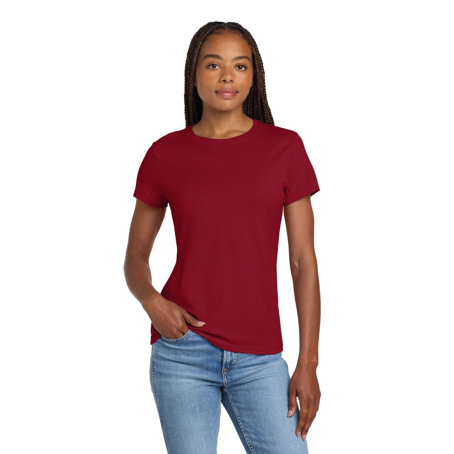 Hanes-Hanes® Women's Perfect-T Cotton T-Shirt. SL04-MedTech-4