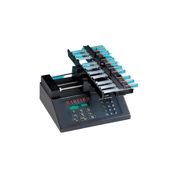 Harvard Apparatus-Harvard PHD 2000 Infuse/Withdraw Syringe Pump With 6-10 Multi-Syringe Rack, Recertified-MedTech-1