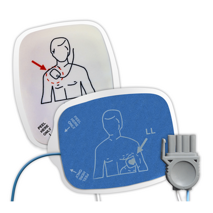 Heart Sync-Heart Sync® LIFEPAK® Multi-Function Defibrillator Pads, Leads In, Adult / Child 1 Pair-MedTech-2