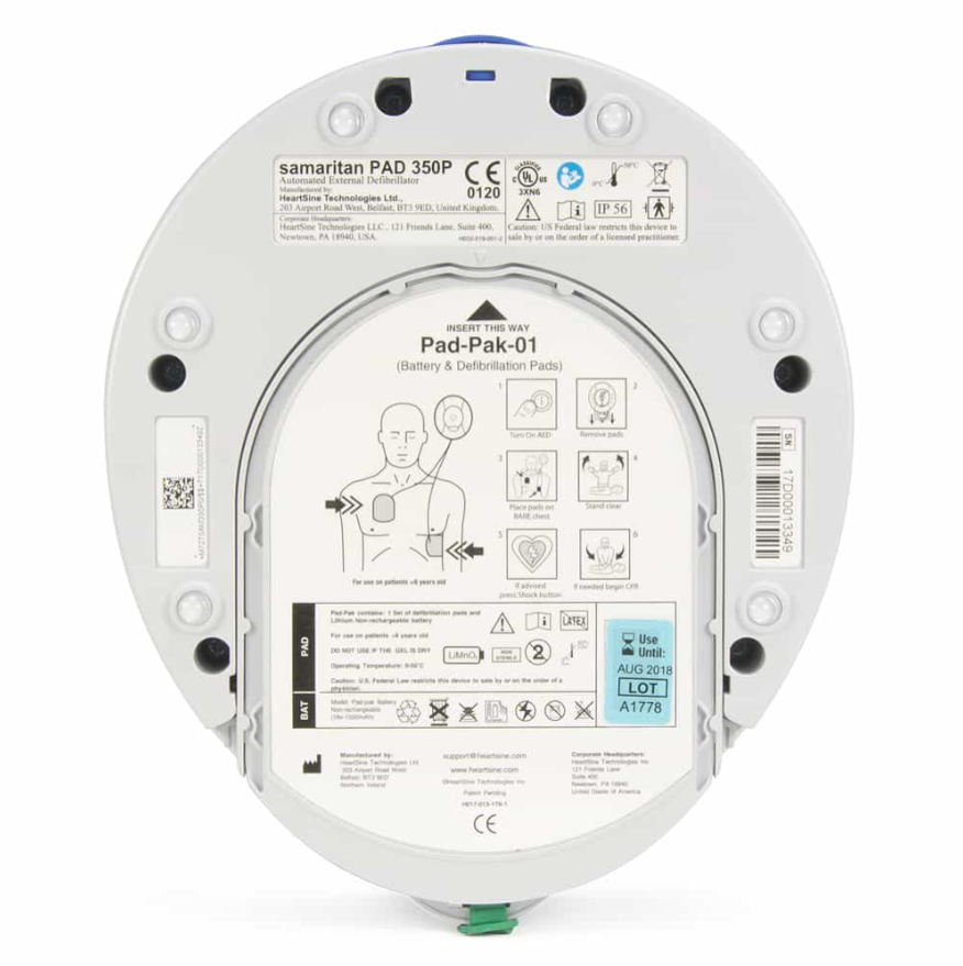 HeartSine Technologies-HeartSine® Samaritan® PAD 350 / 360 AED, Recertified-MedTech-3