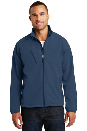 Port Authority- Port Authority® Textured Soft Shell Jacket. J705-Medtech- 2