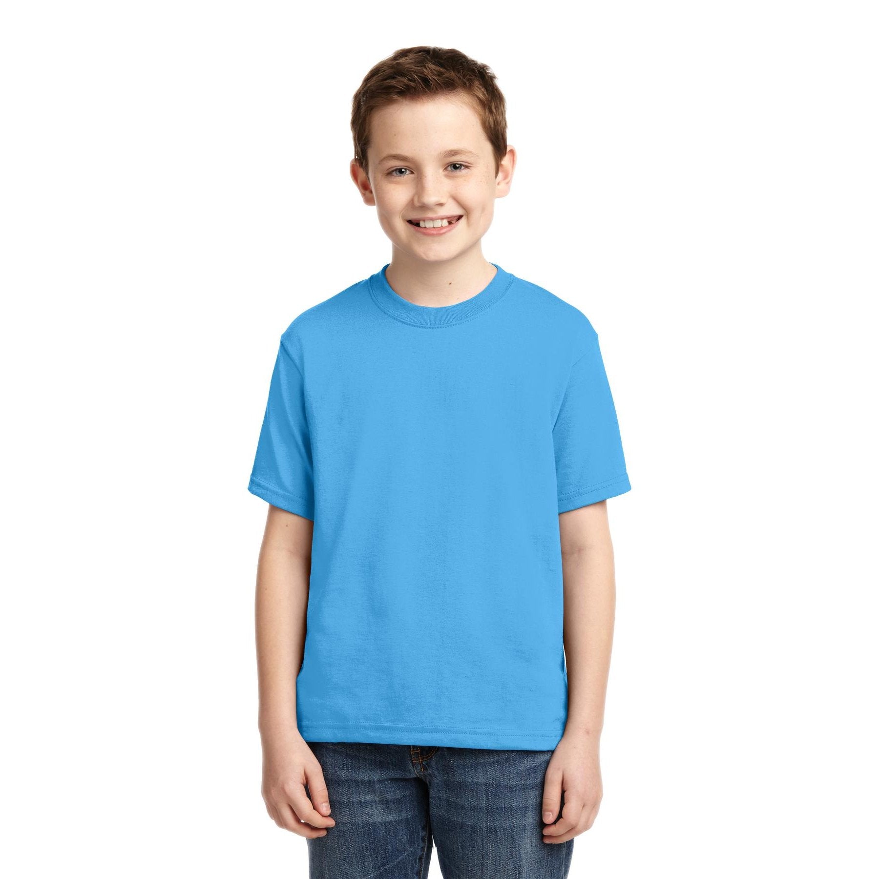 Jerzees-Jerzees® - Youth Dri-Power® 50/50 Cotton/Poly T-Shirt. 29B-MedTech-1