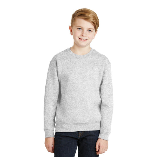 Jerzees-Jerzees® - Youth NuBlend® Crewneck Sweatshirt. 562B-MedTech-1