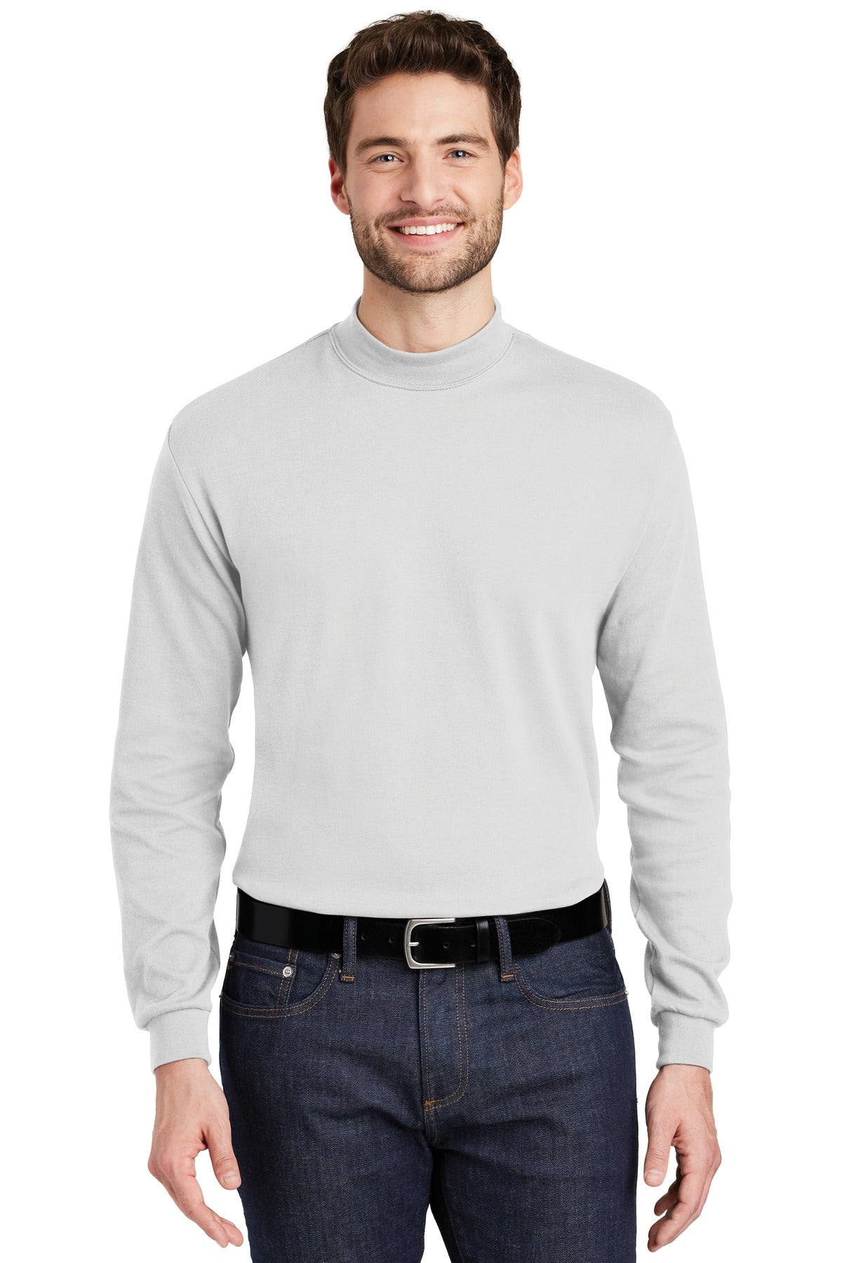 Port Authority- Port Authority® Interlock Knit Mock Turtleneck. K321-Medtech- 4